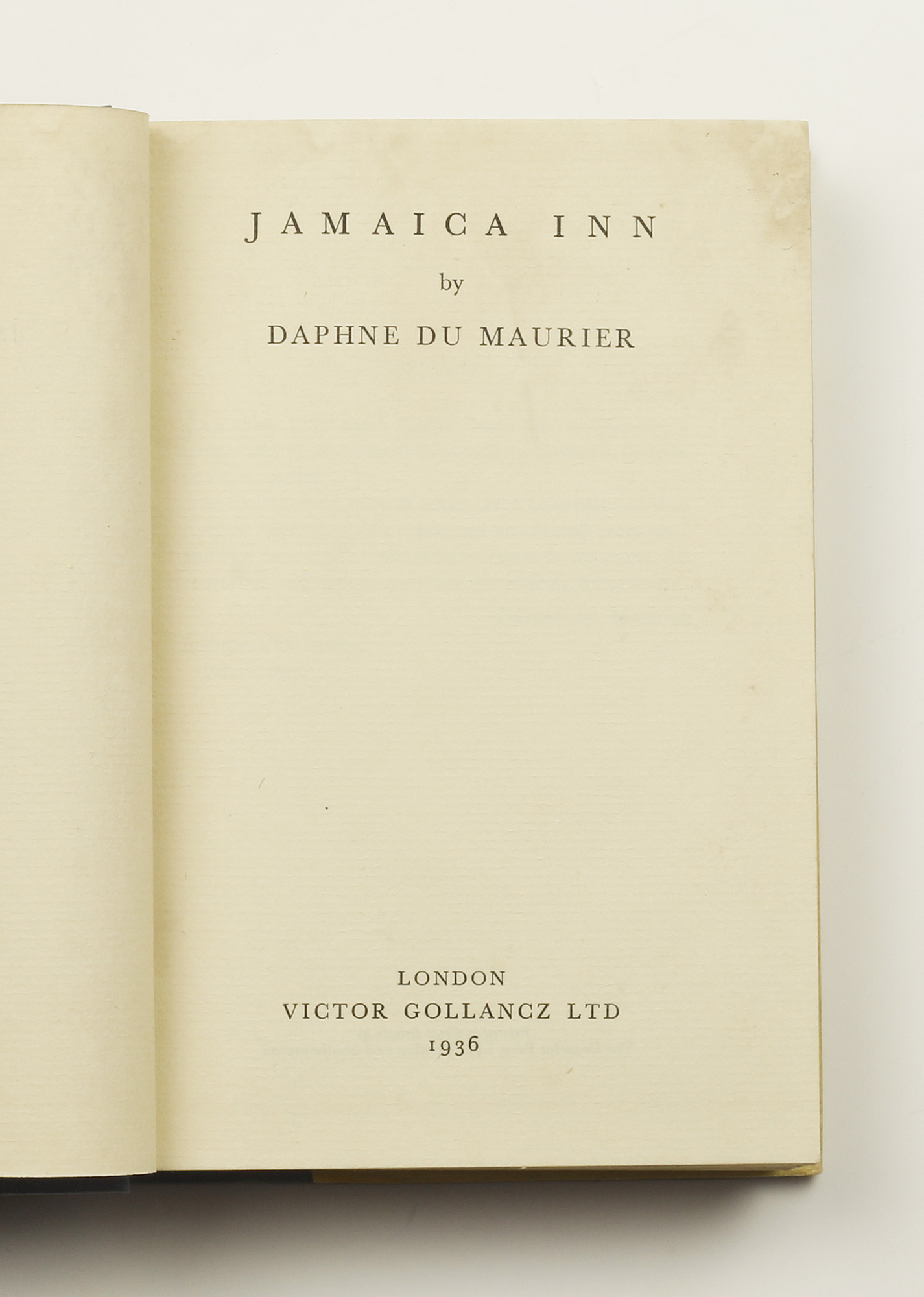 jamaica inn book