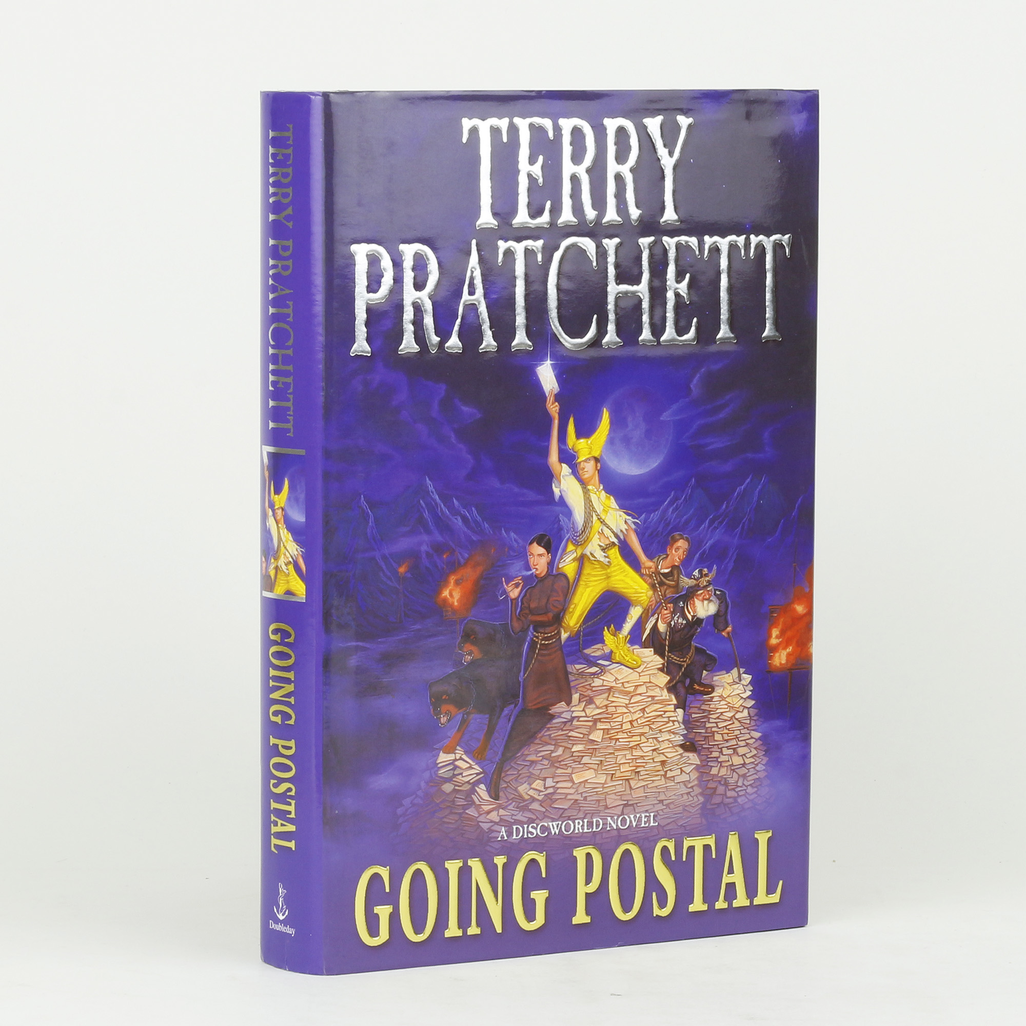 terry pratchett going postal book