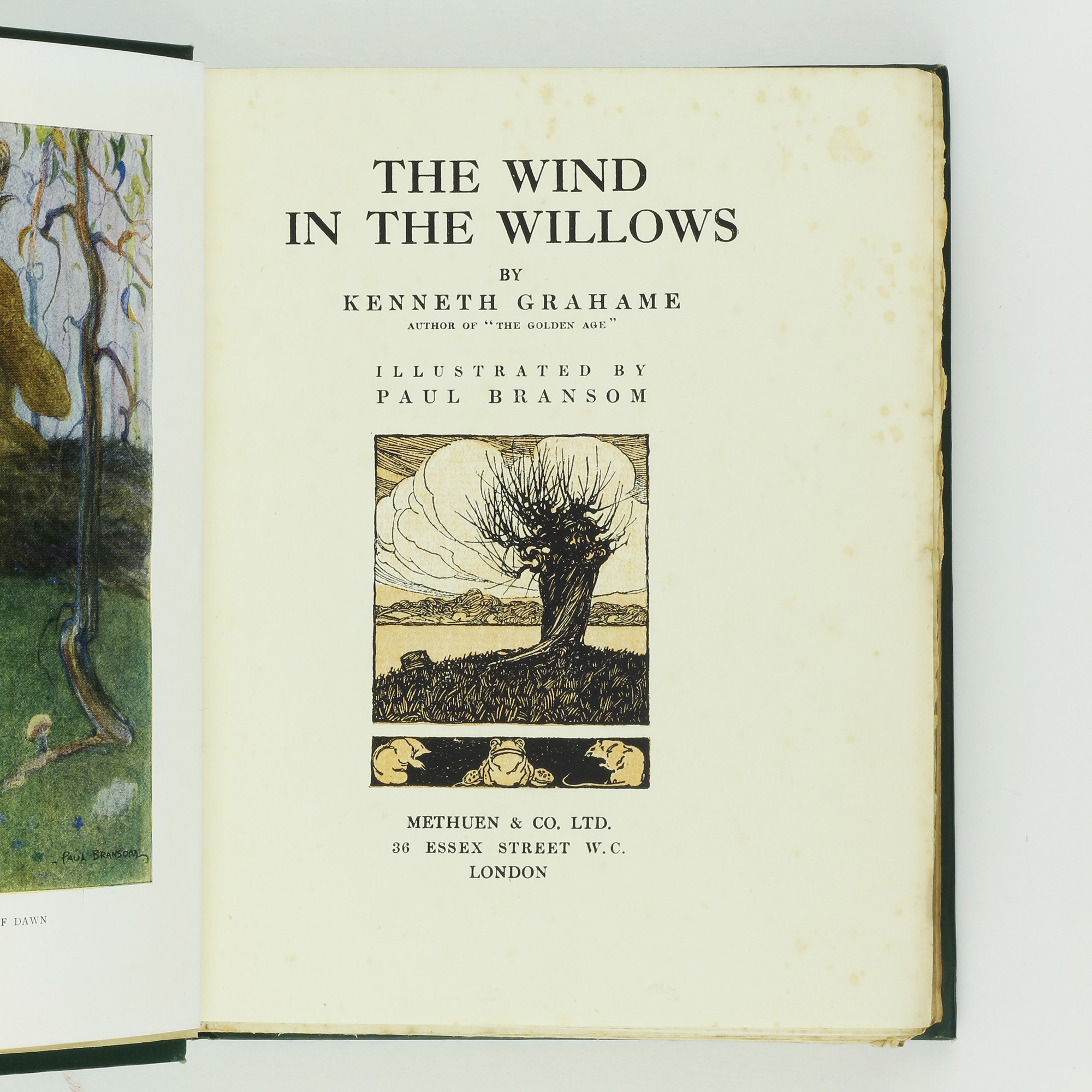 The Wind in the Willows by GRAHAME, Kenneth - Jonkers Rare Books