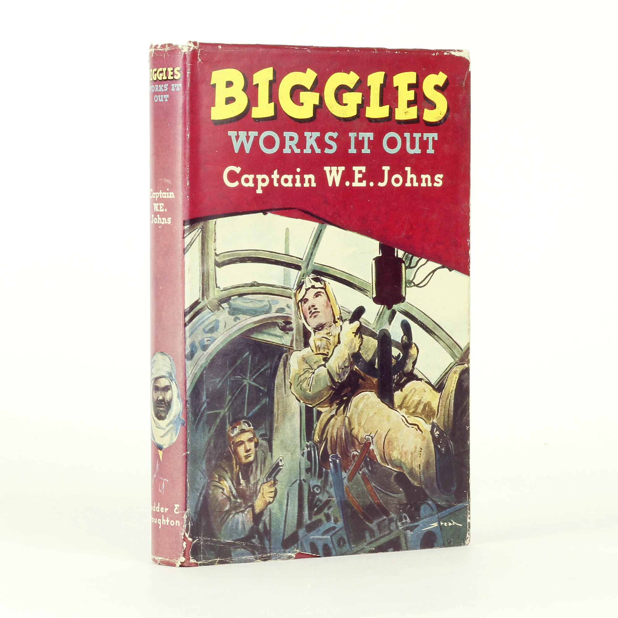 Biggles Works It Out By Johns Captain We Jonkers Rare Books - 