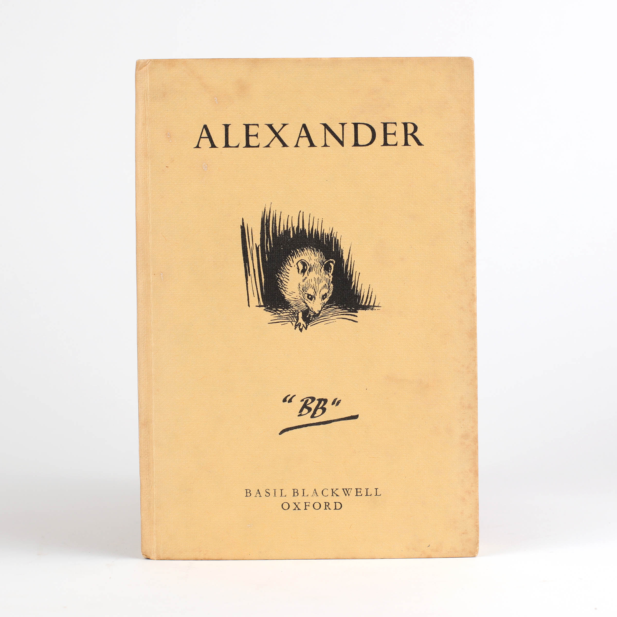 Alexander by BB WATKINS PITCHFORD Denys Jonkers Rare Books