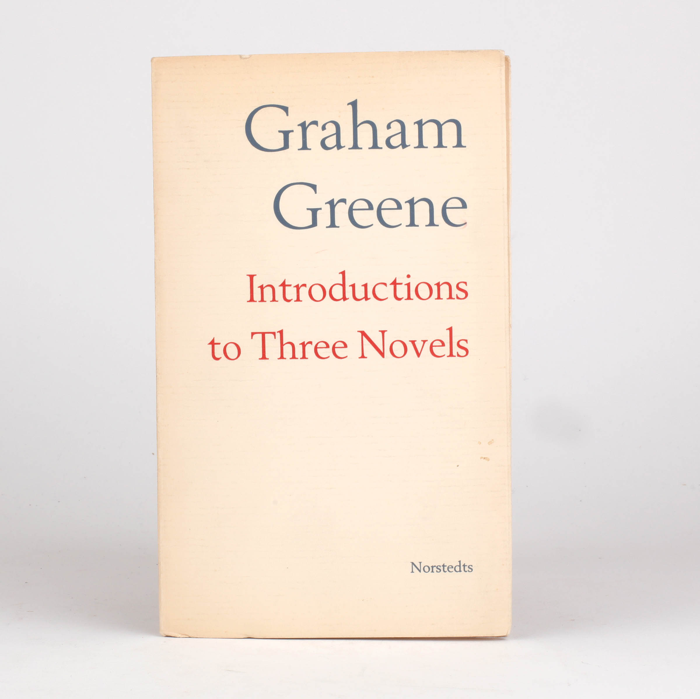 Introductions to Three Novels - , 