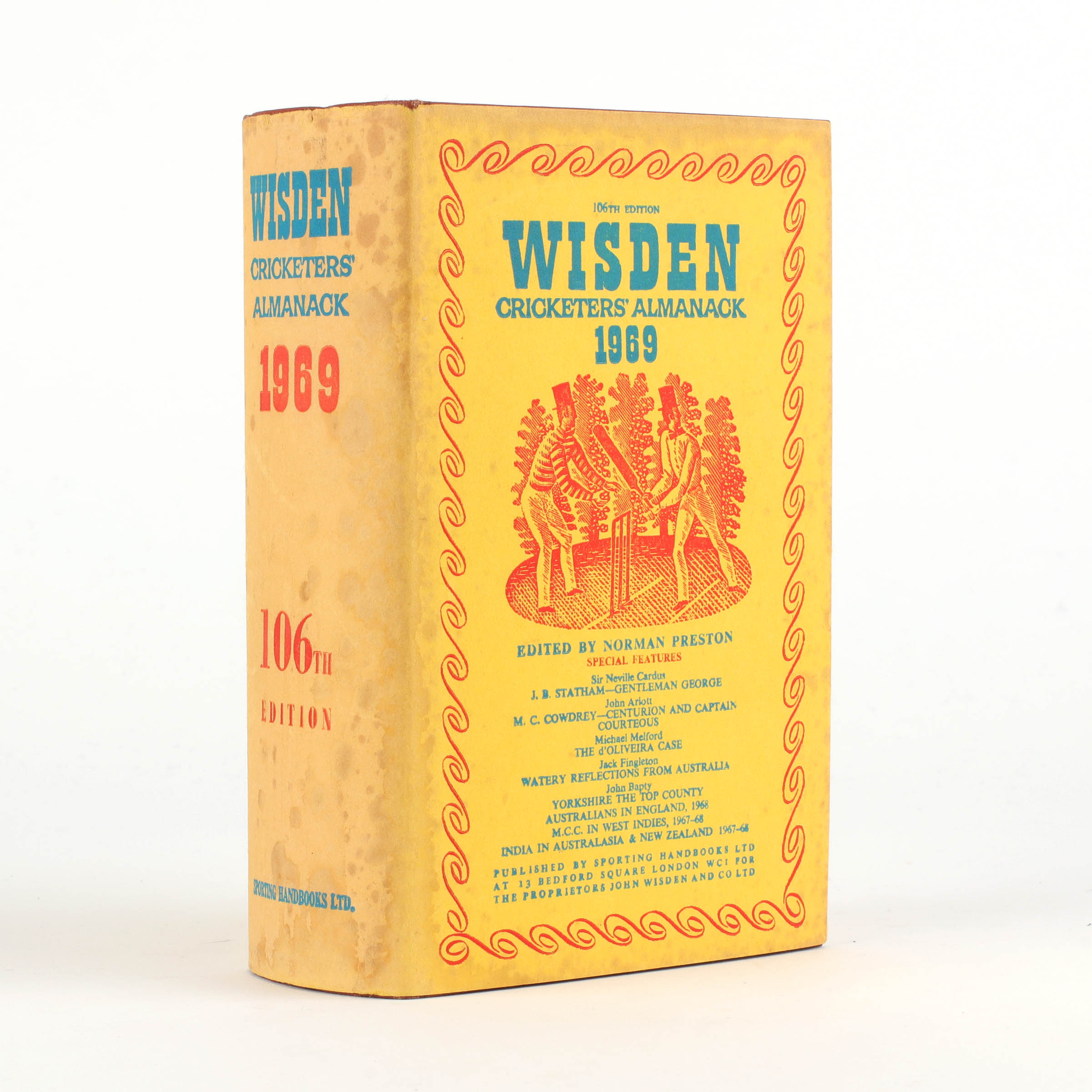 Wisden Cricketers' Almanack 1969 - , 