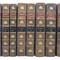 A Complete Set of Cook's Voyages by COOK, Captain James - Jonkers Rare ...