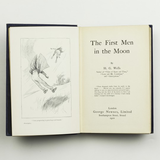 the first men in the moon by hg wells
