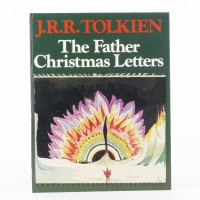 The Father Christmas Letters by J.R.R. Tolkien - First on sale Edition, 2nd printing - 1976 Vintage Illustrated Book - Hardcover with Dust Jacket