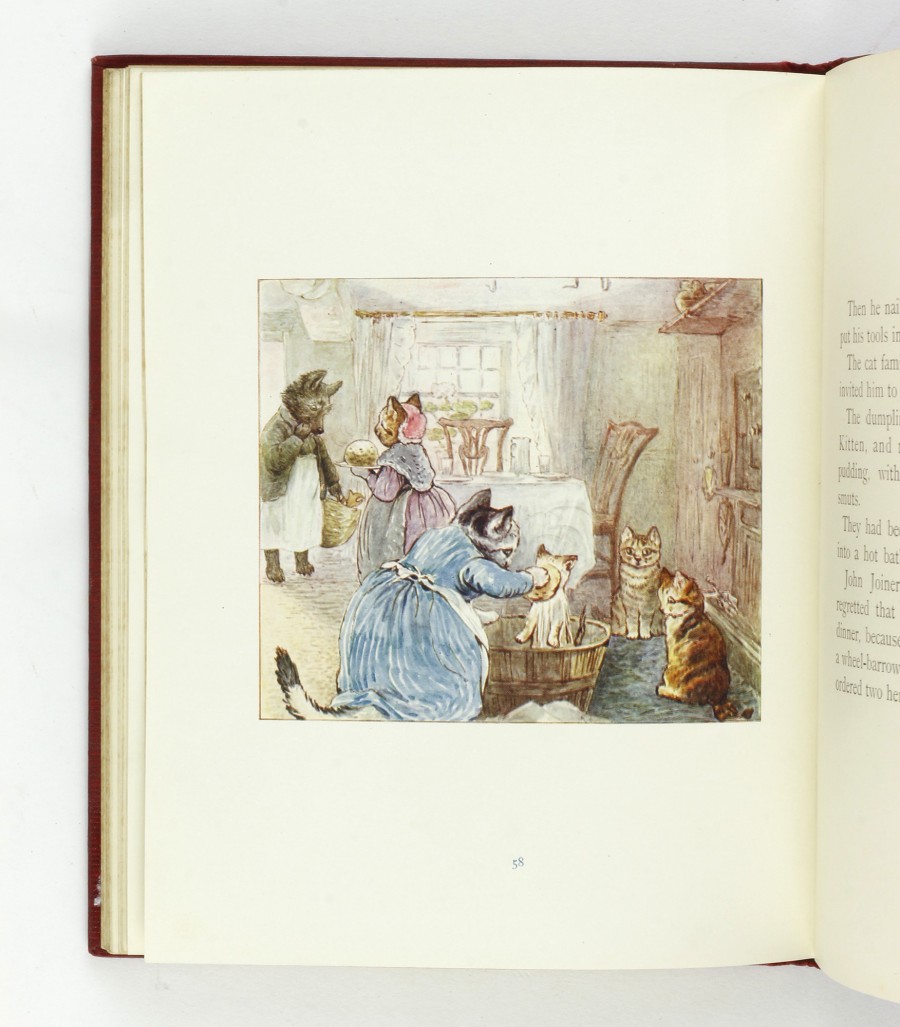 The RolyPoly Pudding, Beatrix Potter, First Edition