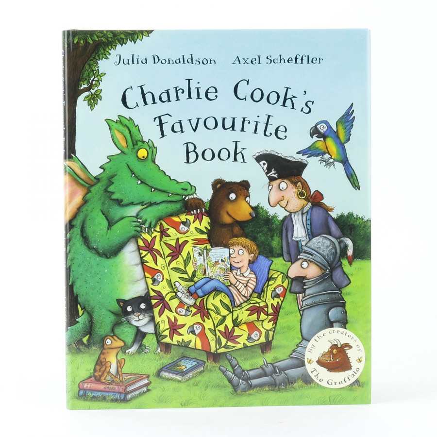 Charlie Cook's Favourite Book by Julia Donaldson, Axel Scheffler -  Audiobook 