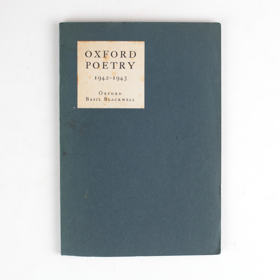 Oxford Poetry 1942 1943 by LARKIN Philip Jonkers Rare Books