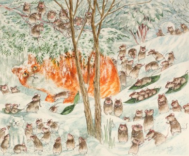 Sampson and the Church Mice in the Snow - , 