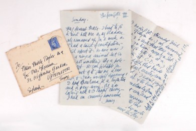 Autograph Letter Signed to Merle Taylor - , 